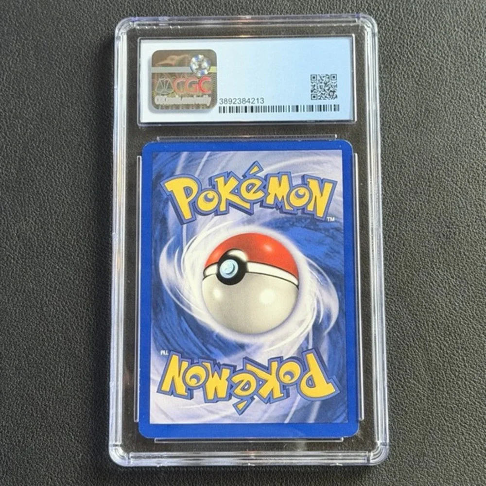 Pokemon Erika's Tangela 1st Edition 79/62 CGC 8.5 Blue Label TCG 1999 Gym Heroes
